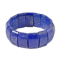Lapis Lazuli Boho Block Bracelet, Stretch Bracelet For Women, Jewelry Gifts For Women 361.50 Ctw -Jewelry store 2869453 2 1