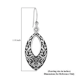 Filigree Drop Earrings, Filigree Earrings For Women, Sterling Silver Earrings, Silver Drop Earrings 14 Filigree Drop Earrings, Filigree Earrings For Women, Sterling Silver Earrings, Silver Drop Earrings -Jewelry store 2941959 5