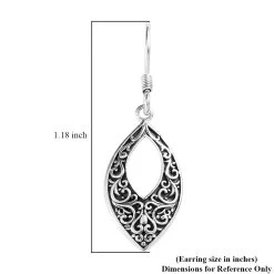 Filigree Drop Earrings, Filigree Earrings For Women, Sterling Silver Earrings, Silver Drop Earrings 15 Filigree Drop Earrings, Filigree Earrings For Women, Sterling Silver Earrings, Silver Drop Earrings -Jewelry store 2941959 6