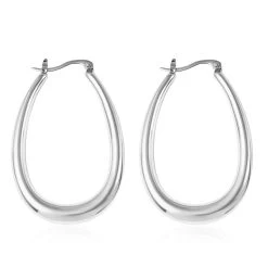 Hoop Earrings In Stainless Steel 12 Hoop Earrings In Stainless Steel -Jewelry store 3114779 3