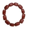 Red Jade Bracelet, Jade Beads Bracelet, Stretch Bracelet 425.00 Ctw -Jewelry store 3207210 1