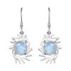 Kuisa Rainbow Moonstone Earrings, Sterling Silver Earrings, Moonstone Fashion Earrings 6.90 Ctw 2 Kuisa Rainbow Moonstone Earrings, Sterling Silver Earrings, Moonstone Fashion Earrings 6.90 Ctw -Jewelry store 3411735