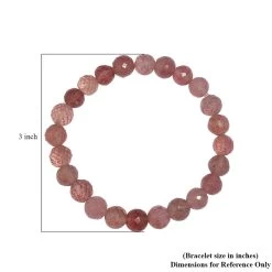 Natural Tanzanian Natronite Beaded Stretch Bracelet, Beads Bracelet, Adjustable Bracelet, Stretchable Bracelet 130.00 Ctw -Jewelry store 3564373 4