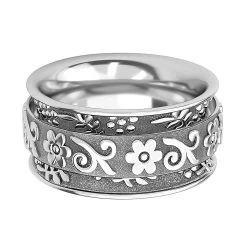 Artisan Crafted Sterling Silver Spinner Ring, Anxiety Ring For Women, Fidget Rings For Anxiety For Women, Stress Relieving Anxiety Ring (4.25 G) 16 Artisan Crafted Sterling Silver Spinner Ring, Anxiety Ring For Women, Fidget Rings For Anxiety For Women, Stress Relieving Anxiety Ring (4.25 G) -Jewelry store 3660846 6