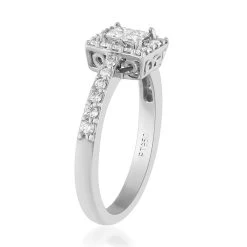 Rhapsody 950 Platinum E-F VS Diamond Ring 4.75 Grams 0.50 Ctw 12 Rhapsody 950 Platinum E-F VS Diamond Ring 4.75 Grams 0.50 Ctw -Jewelry store 3668830 3