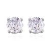 Lustro Stella Octagonal Cut Finest CZ Stud Earrings In Sterling Silver 7.60 Ctw 1 Lustro Stella Octagonal Cut Finest CZ Stud Earrings In Sterling Silver 7.60 Ctw -Jewelry store 3692371