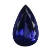 Certified & Appraised Flawless AAAA Vivid Tanzanite (Pear Free Size) 4.00 Ctw