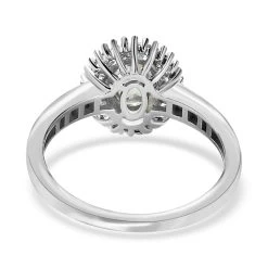 Luxoro 14K White Gold AAA Narsipatnam Alexandrite, Diamond (0.33 Cts) Halo Ring 1.25 Ctw 13 Luxoro 14K White Gold AAA Narsipatnam Alexandrite, Diamond (0.33 Cts) Halo Ring 1.25 Ctw -Jewelry store 3848818 4