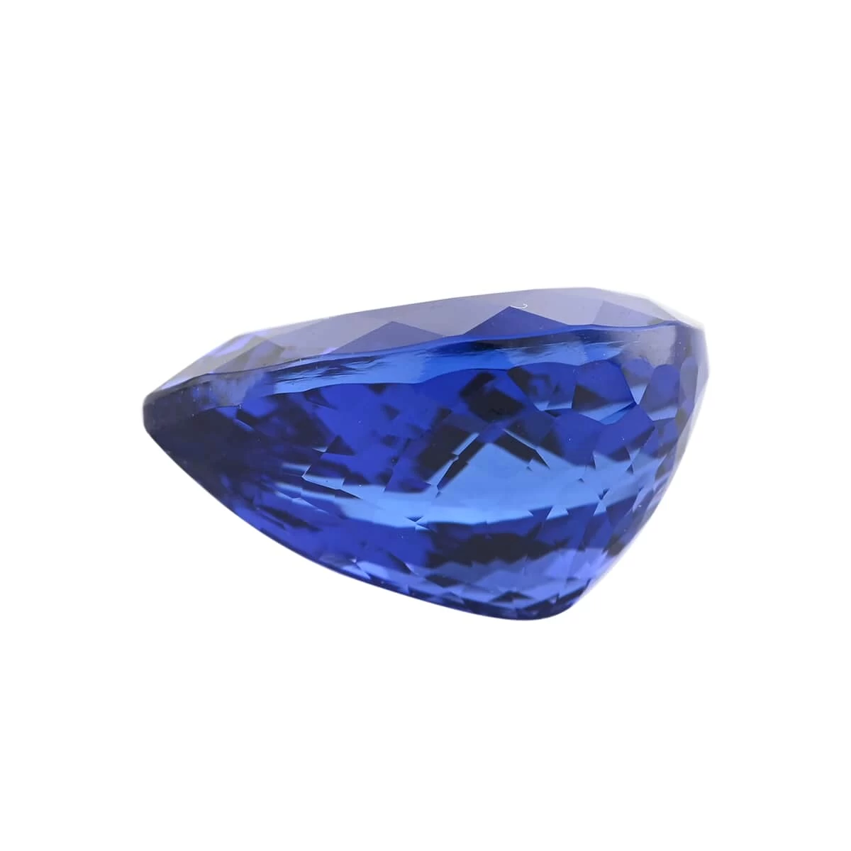 Certified And Appraised AAAA Vivid Tanzanite (Pear Free Size) 13.00 Ctw 5 Certified And Appraised AAAA Vivid Tanzanite (Pear Free Size) 13.00 Ctw - Image 3