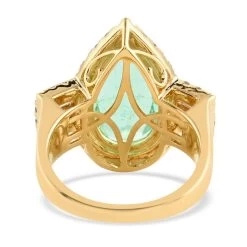 Iliana 18K Yellow Gold AAA Boyaca Colombian Emerald And G-H SI Diamond Ring 10.50 Grams 6.40 Ctw 10 Iliana 18K Yellow Gold AAA Boyaca Colombian Emerald And G-H SI Diamond Ring 10.50 Grams 6.40 Ctw -Jewelry store 3880503 3