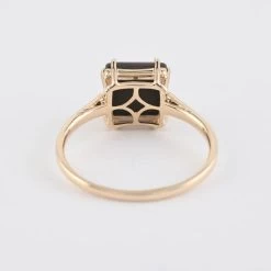 Certified & Appraised LUXORO 10K Yellow Gold AAA Canadian Ammolite Solitaire Ring 2.20 Grams 2.50 Ctw -Jewelry store 3885620 6