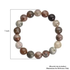 Phantom Multi Quartz 11-13mm Beaded Stretch Bracelet 193.50 Ctw -Jewelry store 3889864 2