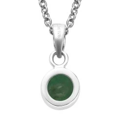 May Birthstone Jewelry Gift Set With Socoto Emerald Earrings And Pendant In Platinum Over Sterling Silver With Stainless Steel Necklace 20 In 1.70 Ctw 14 May Birthstone Jewelry Gift Set With Socoto Emerald Earrings And Pendant In Platinum Over Sterling Silver With Stainless Steel Necklace 20 In 1.70 Ctw -Jewelry store 4091483 5 1