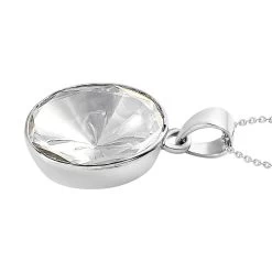 Polki Moissanite Solitaire Stud Earrings In Platinum Over Sterling Silver 2.00 Ctw -Jewelry store 4182068 3