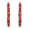 Santa Fe Style Coral Earrings In Sterling Silver 7.50 Ctw -Jewelry store 6057788