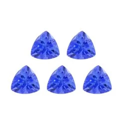 Premium Tanzanite Set Of 5 (Trl 5 Mm) 1.95 Ctw