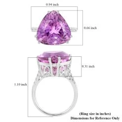Certified Rhapsody 950 Platinum AAAA Patroke Kunzite And E-F VS Diamond Ring 6.25 Grams 12.50 Ctw -Jewelry store 6303353 5