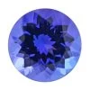AAAA Tanzanite (Rnd 6.5 Mm) 1.00 Ctw, Loose Gem, Gemstone, Birthstones, Jewel Stone, Gemstone Jewelry