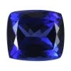 Certified And Appraised AAAA Vivid Tanzanite,Certified Tanzanite, AAAA Tanzanite, Loose Gemstone, Square Cushion Tanzanite 5.00 Ctw -Jewelry store 6304426
