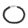 Thai Black Spinel Beaded Bracelet In Platinum Over Sterling Silver (7.25 In) 39.35 Ctw 1 Thai Black Spinel Beaded Bracelet In Platinum Over Sterling Silver (7.25 In) 39.35 Ctw -Jewelry store 6828826