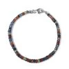 Himalayan Kyanite Beaded Bracelet In Platinum Over Sterling Silver (7.25 In) 27.00 Ctw -Jewelry store 6849446