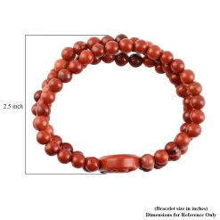 Galilea Rose Quartz Carved Dragon Stretch Multi-Row Beaded Bracelet 165.00 Ctw -Jewelry store 7027457 3