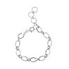 TLV Artisan Crafted Platinum Over Sterling Silver Link Bracelet (7.25-8.00In) (5.80 G) -Jewelry store 7044538