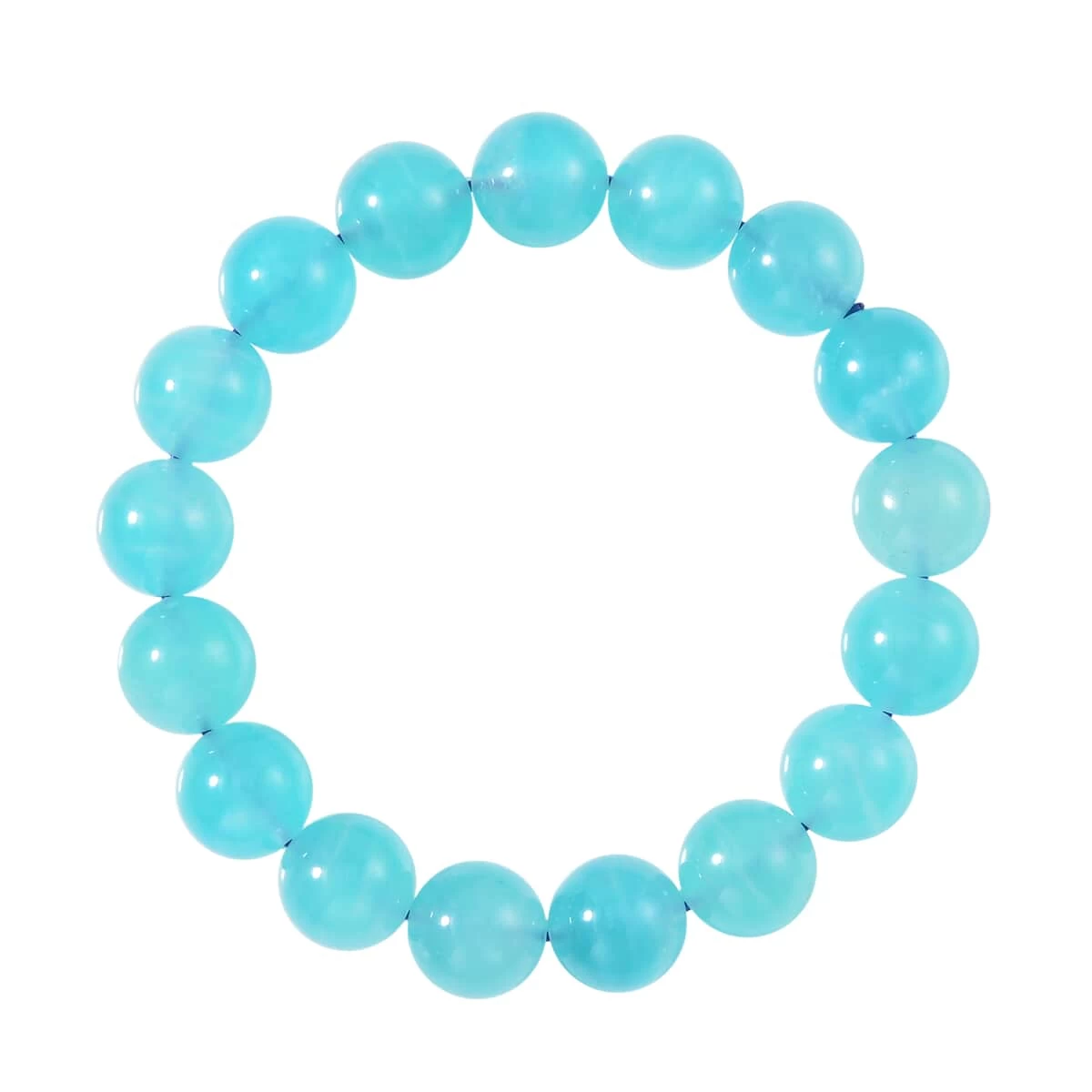 AAA Amazonite Beaded Stretch Bracelet, Amazonite Bracelet, Amazonite Beads Bracelet, Stretchable Bracelet 115.00 Ctw 3 AAA Amazonite Beaded Stretch Bracelet, Amazonite Bracelet, Amazonite Beads Bracelet, Stretchable Bracelet 115.00 Ctw