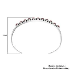 Santa Fe Style Coral Bracelet In Sterling Silver, Silver Cuff Bracelet (7.00 In) -Jewelry store 7154638 3
