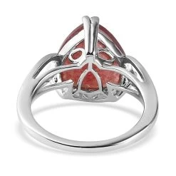 Natural Tanzanian Natronite Solitaire Ring In Platinum Over Sterling Silver 5.10 Ctw 12 Natural Tanzanian Natronite Solitaire Ring In Platinum Over Sterling Silver 5.10 Ctw -Jewelry store 7156242 4