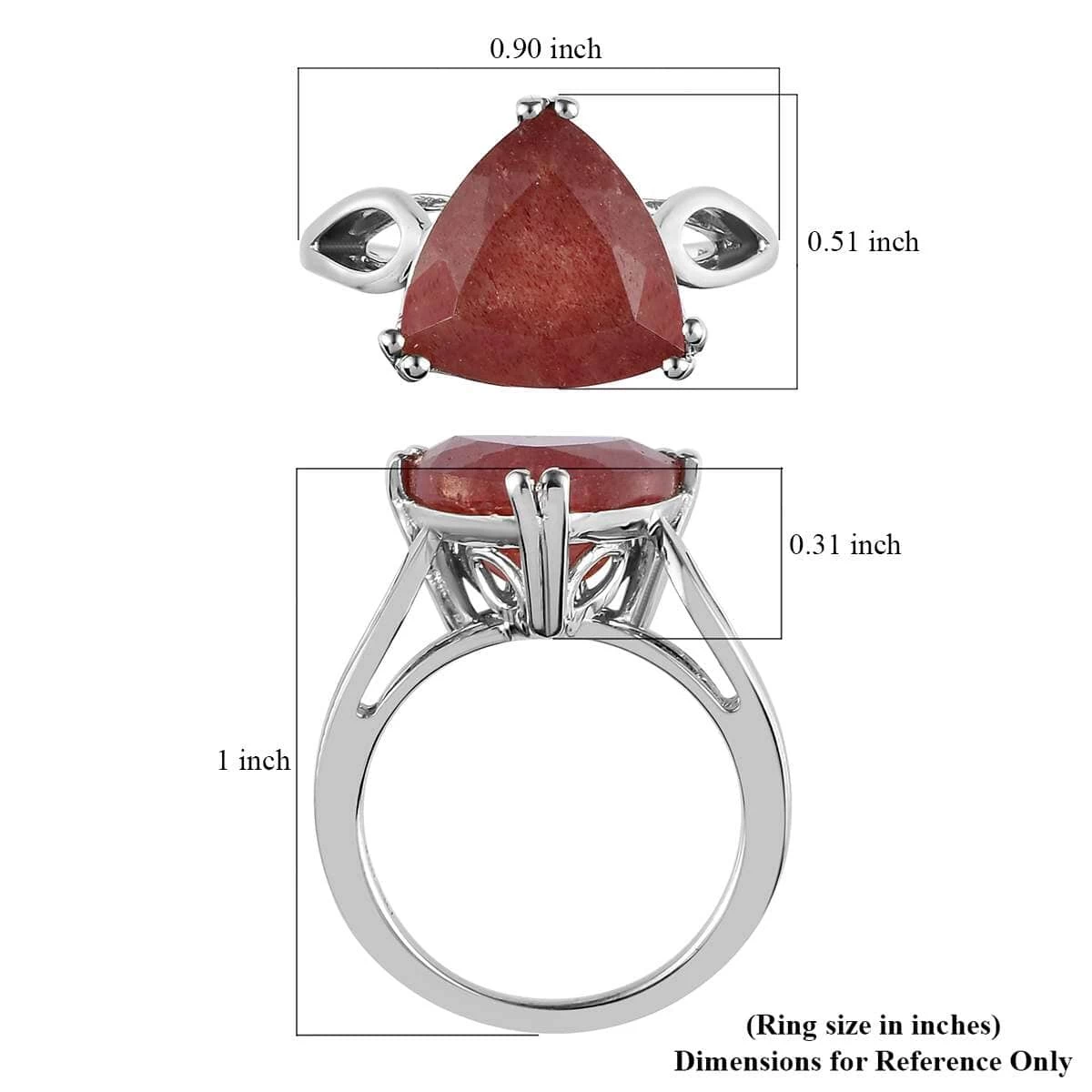 Natural Tanzanian Natronite Solitaire Ring In Platinum Over Sterling Silver 5.10 Ctw 8 Natural Tanzanian Natronite Solitaire Ring In Platinum Over Sterling Silver 5.10 Ctw - Image 6