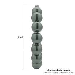 Green Shell Pearl Hoop Earrings In Stainless Steel , Tarnish-Free, Waterproof, Sweat Proof Jewelry 11 Green Shell Pearl Hoop Earrings In Stainless Steel , Tarnish-Free, Waterproof, Sweat Proof Jewelry -Jewelry store 7163527 4