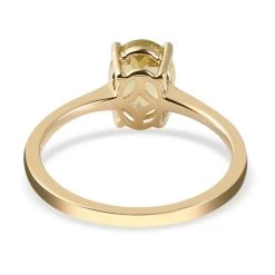 LUXORO 10K Yellow Gold Premium Yellow Apatite Solitaire Ring 1.21 Ctw -Jewelry store 7168144 4