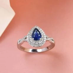 RHAPSODY 950 Platinum AAAA Color Change Sapphire And E-F VS2 Diamond Cocktail Ring 5.50 Grams 1.10 Ctw -Jewelry store 7168417 1
