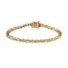 AAA Sava Sphene And Natural White Zircon Bracelet In Vermeil Yellow Gold Over Sterling Silver (6.50 In) 5.35 Ctw 1 AAA Sava Sphene And Natural White Zircon Bracelet In Vermeil Yellow Gold Over Sterling Silver (6.50 In) 5.35 Ctw -Jewelry store 7168659