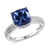 One Of A Kind Iliana 18K White Gold AAA Tanzanite And G-H SI Diamond Ring 4.35 Grams 4.20 Ctw 1 One Of A Kind Iliana 18K White Gold AAA Tanzanite And G-H SI Diamond Ring 4.35 Grams 4.20 Ctw -Jewelry store 7177250