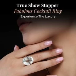 Doorbuster Montezuma Prasiolite Solitaire Ring In Platinum Over Sterling Silver 15.00 Ctw -Jewelry store 7198649 3