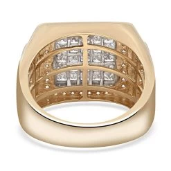 NY Closeout 10K Yellow Gold Diamond Men's Ring 8.85 Grams 2.00 Ctw -Jewelry store 7213741 4
