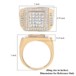 NY Closeout 10K Yellow Gold Diamond Men's Ring 8.85 Grams 2.00 Ctw -Jewelry store 7213741 5