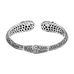 Doorbuster BALI LEGACY American Natural Sleeping Beauty Turquoise Dragonfly Cuff Bracelet In Sterling Silver (7.50 In) 30 Grams 1.40 Ctw -Jewelry store 7214560 4