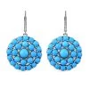 Premium American Natural Sleeping Beauty Turquoise Cocktail Earrings In Platinum Over Sterling Silver 11.10 Ctw 1 Premium American Natural Sleeping Beauty Turquoise Cocktail Earrings In Platinum Over Sterling Silver 11.10 Ctw -Jewelry store 7233835