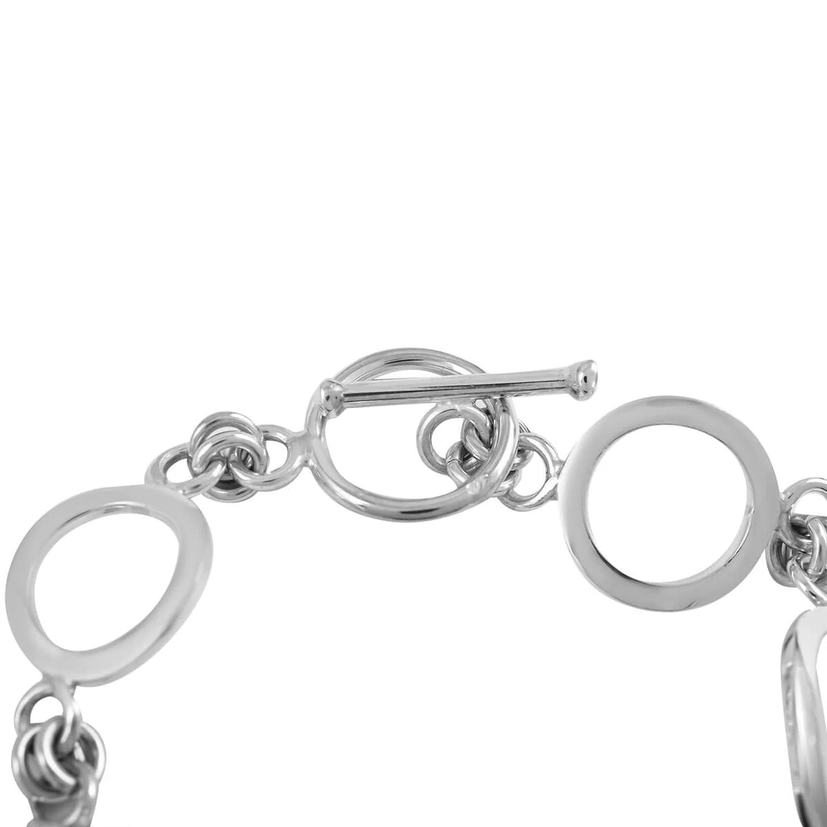 Baltic Amber Toggle Bracelet In Sterling Silver (7.00 In) 6 Baltic Amber Toggle Bracelet In Sterling Silver (7.00 In) - Image 4