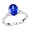Doorbuster Certified And Appraised RHAPSODY 950 Platinum AAAA Tanzanite Solitaire Ring 4.10 Grams 2.35 Ctw -Jewelry store 7261553