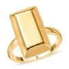 18K Yellow Gold Bar Ring,Yellow Gold Ring, Gold Jewelry For Her 2.30 Grams -Jewelry store 7263697