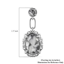 Karis Austrian Pinolith Earrings In Platinum Bond 15.20 Ctw 11 Karis Austrian Pinolith Earrings In Platinum Bond 15.20 Ctw -Jewelry store 7281375 4