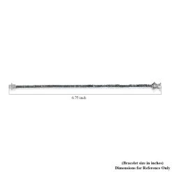 Narsipatnam Alexandrite Tennis Bracelet In Platinum Over Sterling Silver (6.50 In) 8.60 Grams 4.00 Ctw (Delivery In 5-7 Business Days) 11 Narsipatnam Alexandrite Tennis Bracelet In Platinum Over Sterling Silver (6.50 In) 8.60 Grams 4.00 Ctw (Delivery In 5-7 Business Days) -Jewelry store 7324263 4