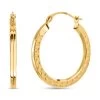 Ankur Treasure Chest 14K Yellow Gold Earrings, Gold Hoops, Birthday Gifts For Her 0.70 Grams -Jewelry store 7328003