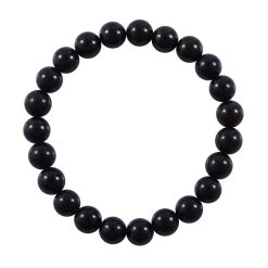 Mozambique Garnet Beaded Stretch Bracelet 75.00 Ctw