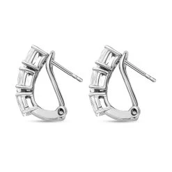 Brazilian Petalite Earrings, Sterling Silver Earrings, Omega Clip Earrings, Three Stone Earrings, Earrings For Women 2.70 Ctw 10 Brazilian Petalite Earrings, Sterling Silver Earrings, Omega Clip Earrings, Three Stone Earrings, Earrings For Women 2.70 Ctw -Jewelry store 7346894 3