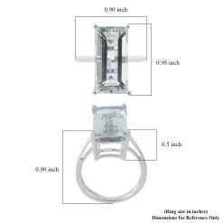 AAA Montezuma Prasiolite Solitaire Ring In Platinum Over Sterling Silver 8.50 Ctw 11 AAA Montezuma Prasiolite Solitaire Ring In Platinum Over Sterling Silver 8.50 Ctw -Jewelry store 7362770 4